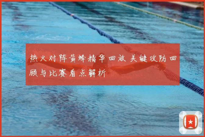 热火对阵黄蜂精华回放 关键攻防回顾与比赛看点解析